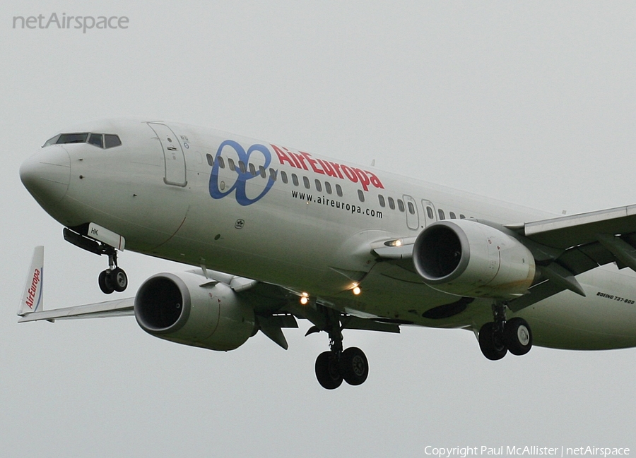 Air Europa Boeing 737-85P (EC-JHK) | Photo 21304