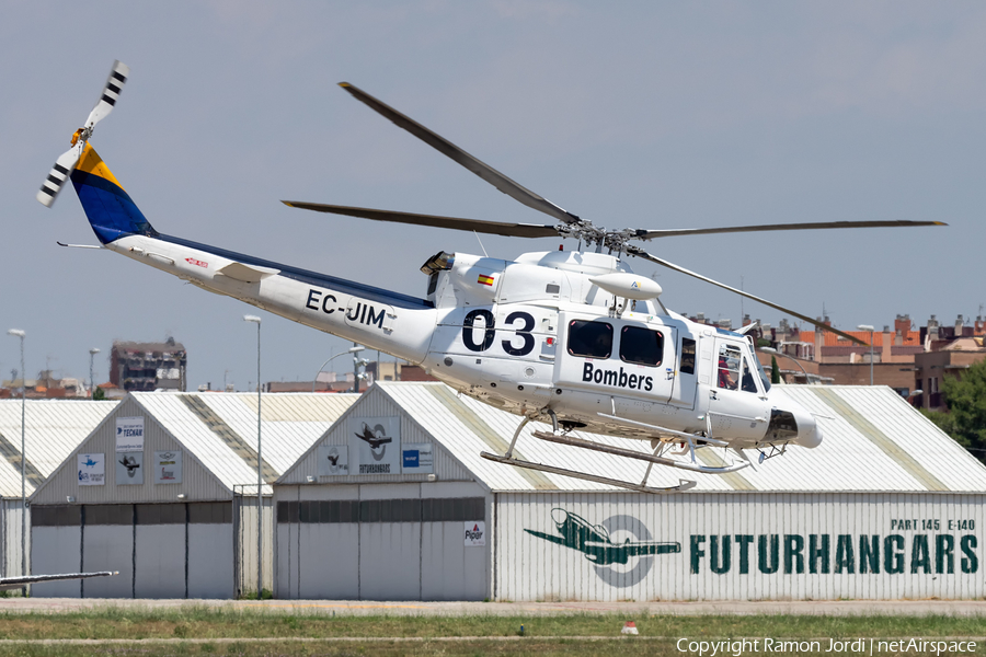 Spain - Catalunya (Bombers) Bell 412EP (EC-JIM) | Photo 452676