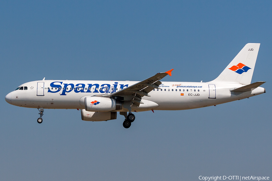 Spanair Airbus A320-232 (EC-JJD) | Photo 203329