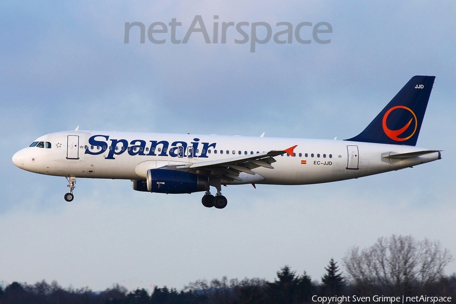 Spanair Airbus A320-232 (EC-JJD) | Photo 35472