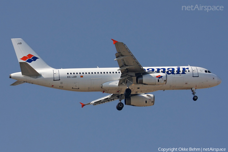 Spanair Airbus A320-232 (EC-JJD) | Photo 52109