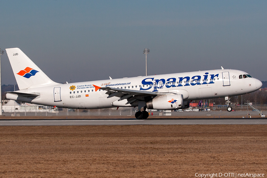 Spanair Airbus A320-232 (EC-JJD) | Photo 237428