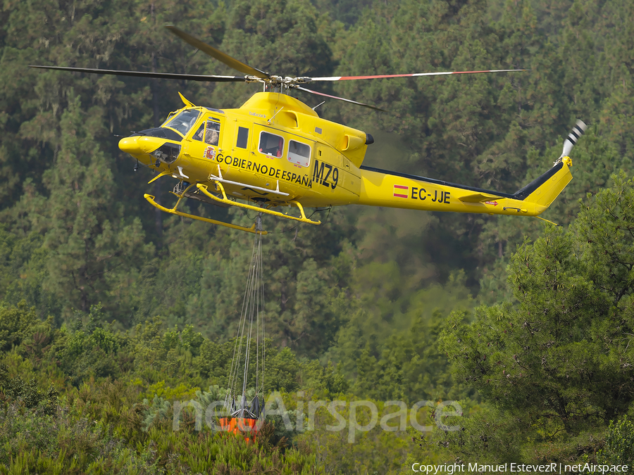 INAER Bell 412 (EC-JJE) | Photo 552612