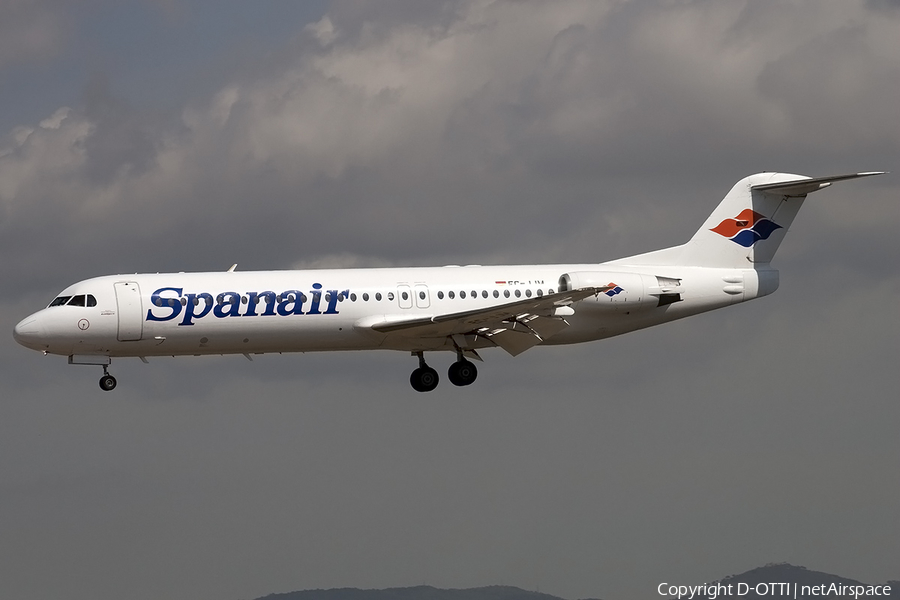 Spanair Fokker 100 (EC-JJM) | Photo 164315