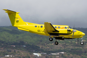 Urgemer Canarias Beech King Air 200 (EC-JJP) at  La Palma (Santa Cruz de La Palma), Spain