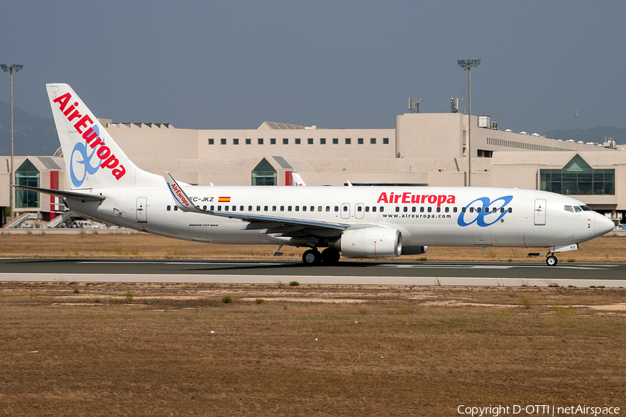 Air Europa Boeing 737-86N (EC-JKZ) | Photo 204379