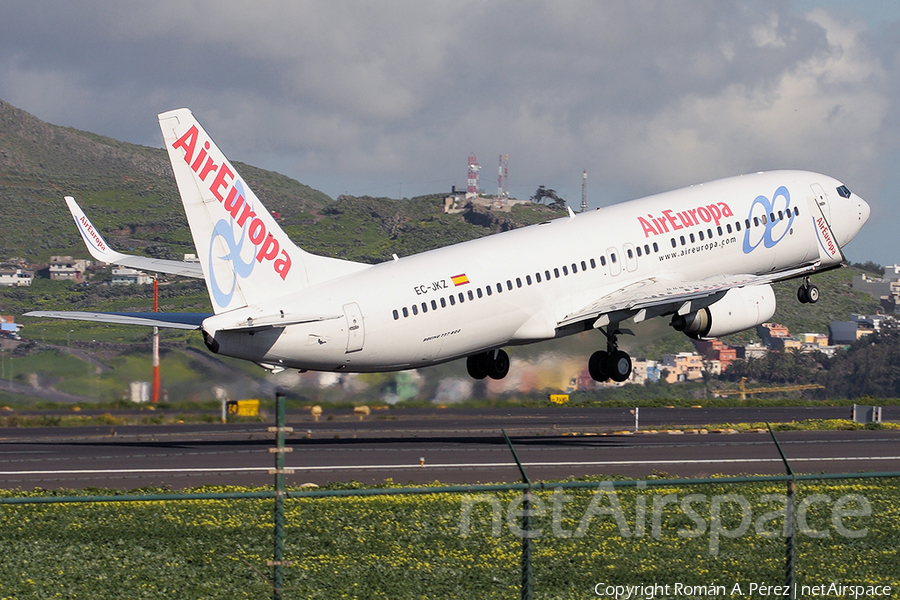 Air Europa Boeing 737-86N (EC-JKZ) | Photo 281487