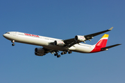 Iberia Airbus A340-642 (EC-JLE) at  Gran Canaria, Spain