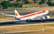 Iberia Airbus A340-642 (EC-JLE) at  Madrid - Barajas, Spain