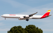 Iberia Airbus A340-642 (EC-JLE) at  Madrid - Barajas, Spain