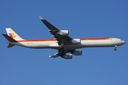 Iberia Airbus A340-642 (EC-JLE) at  Madrid - Barajas, Spain