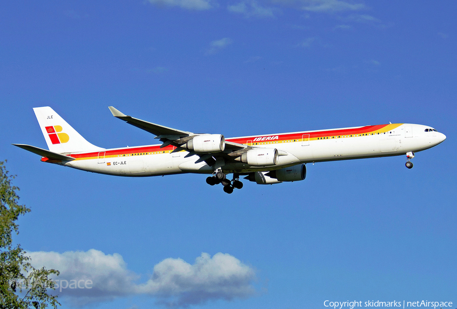 Iberia Airbus A340-642 (EC-JLE) | Photo 82657