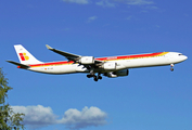 Iberia Airbus A340-642 (EC-JLE) at  Oslo - Gardermoen, Norway