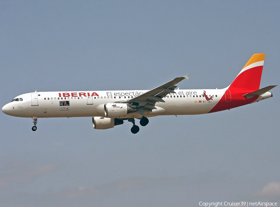 Iberia Airbus A321-211 (EC-JLI) | Photo 75467
