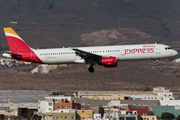 Iberia Express Airbus A321-211 (EC-JLI) at  Gran Canaria, Spain