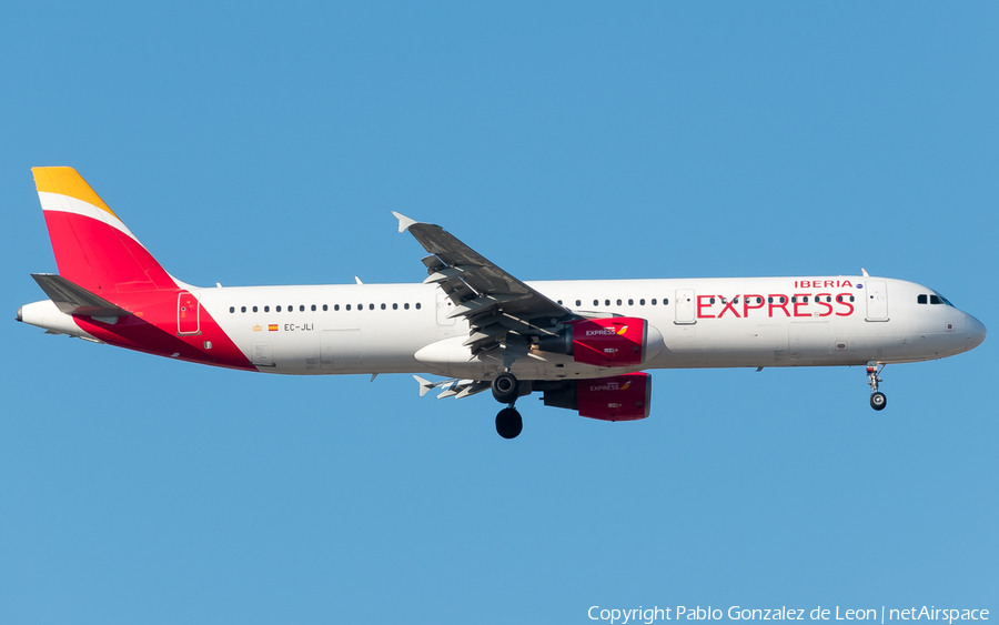 Iberia Express Airbus A321-211 (EC-JLI) | Photo 339069
