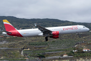 Iberia Express Airbus A321-211 (EC-JLI) at  La Palma (Santa Cruz de La Palma), Spain