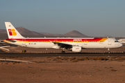 Iberia Airbus A321-211 (EC-JMR) at  Lanzarote - Arrecife, Spain