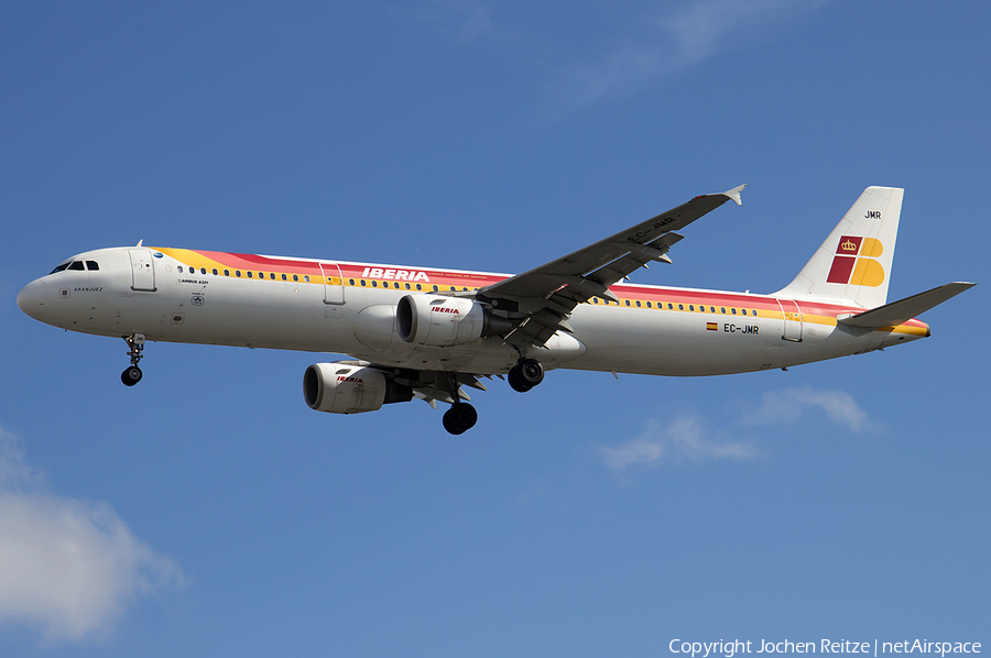 Iberia Airbus A321-211 (EC-JMR) | Photo 50375