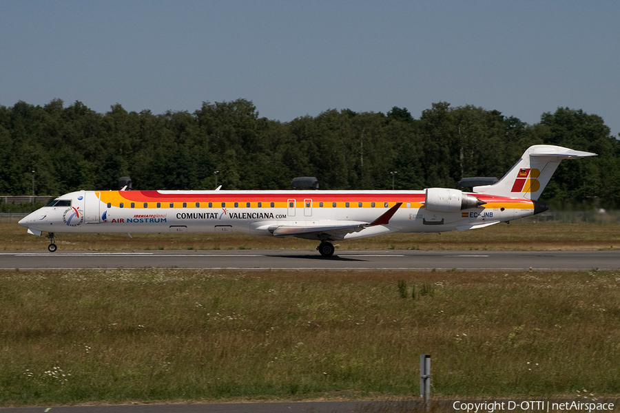 Iberia Regional (Air Nostrum) Bombardier CRJ-900ER (EC-JNB) | Photo 263385