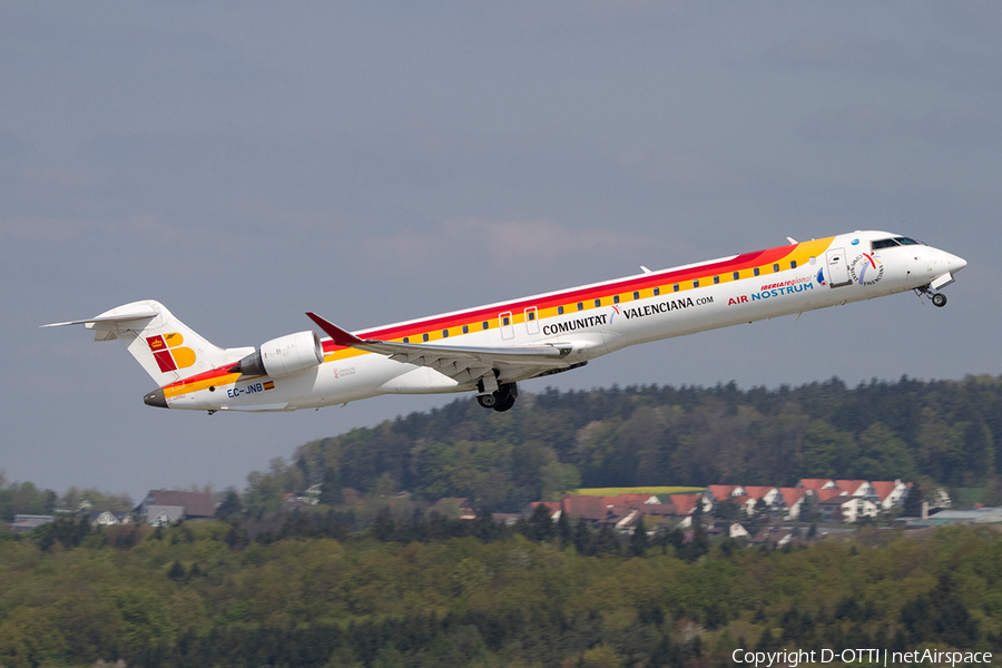 Iberia Regional (Air Nostrum) Bombardier CRJ-900ER (EC-JNB) | Photo 353670