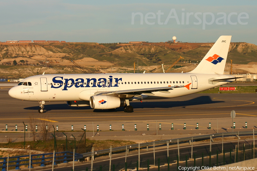 Spanair Airbus A320-232 (EC-JNC) | Photo 71517
