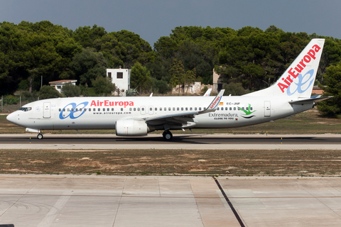 Air Europa Boeing 737-85P (EC-JNF) at  Palma De Mallorca - Son San Juan, Spain