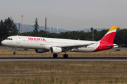 Iberia Airbus A321-211 (EC-JNI) at  Frankfurt am Main, Germany