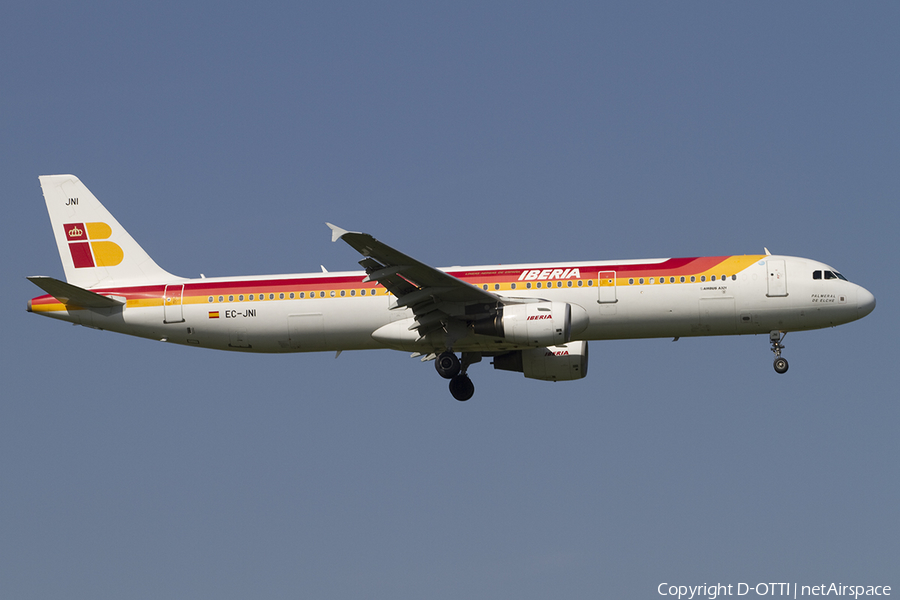 Iberia Airbus A321-211 (EC-JNI) | Photo 348480