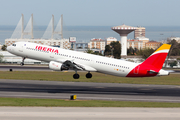 Iberia Airbus A321-211 (EC-JNI) at  Lisbon - Portela, Portugal