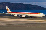 Iberia Airbus A340-642 (EC-JNQ) at  Gran Canaria, Spain