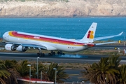 Iberia Airbus A340-642 (EC-JNQ) at  Gran Canaria, Spain