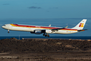 Iberia Airbus A340-642 (EC-JNQ) at  Gran Canaria, Spain