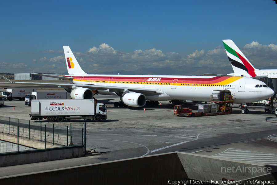 Iberia Airbus A340-642 (EC-JNQ) | Photo 191771