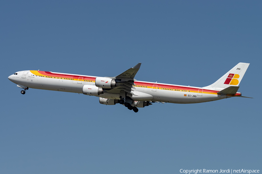 Iberia Airbus A340-642 (EC-JNQ) | Photo 247830
