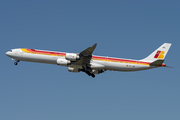 Iberia Airbus A340-642 (EC-JNQ) at  Madrid - Barajas, Spain