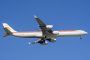 Iberia Airbus A340-642 (EC-JNQ) at  Madrid - Barajas, Spain