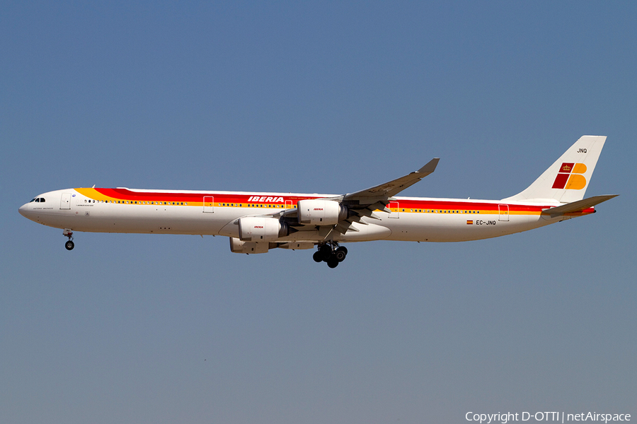 Iberia Airbus A340-642 (EC-JNQ) | Photo 370823