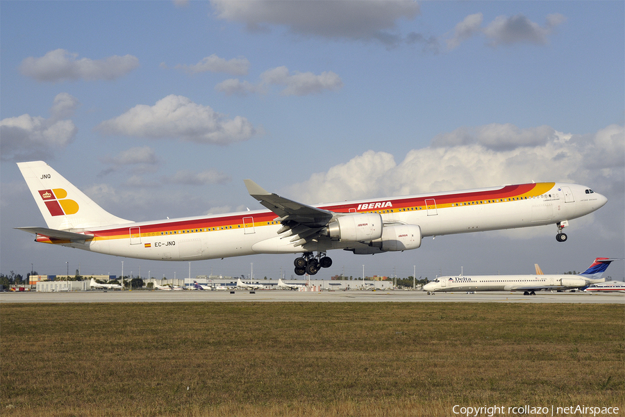 Iberia Airbus A340-642 (EC-JNQ) | Photo 13560