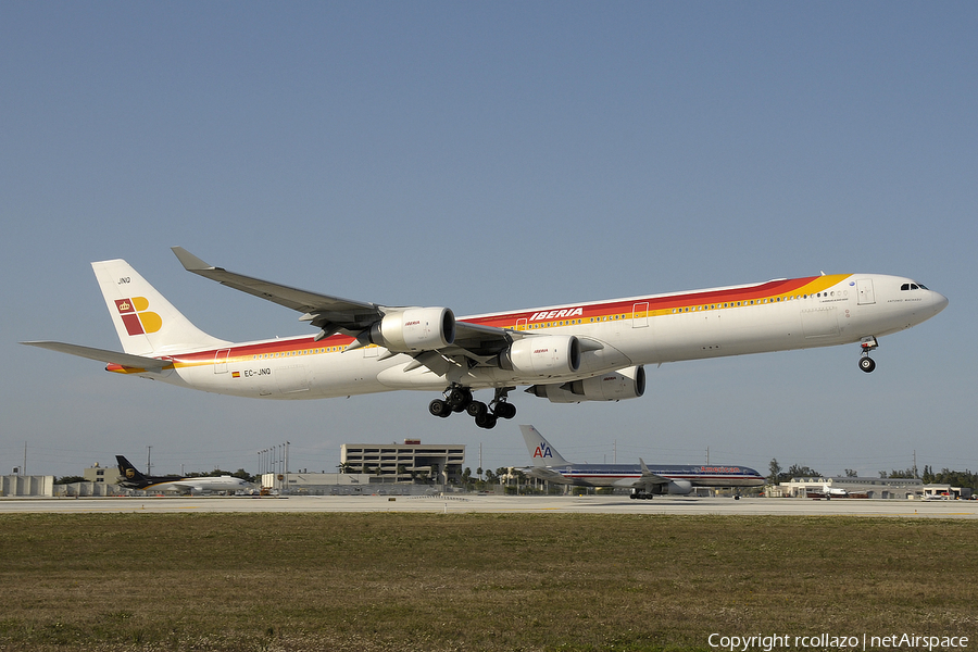 Iberia Airbus A340-642 (EC-JNQ) | Photo 9323