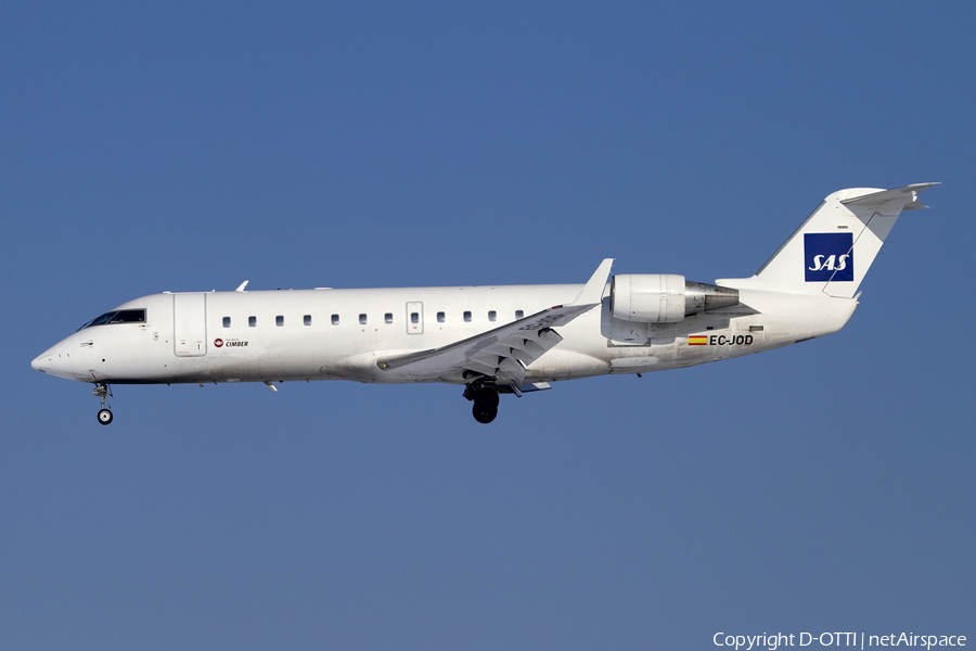 SAS - Scandinavian Airlines Bombardier CRJ-200ER (EC-JOD) | Photo 401642