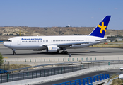 Bravo Airlines Boeing 767-219(ER) (EC-JOZ) at  Madrid - Barajas, Spain