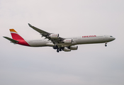 Iberia Airbus A340-642 (EC-JPU) at  London - Heathrow, United Kingdom