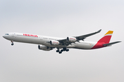 Iberia Airbus A340-642 (EC-JPU) at  Madrid - Barajas, Spain