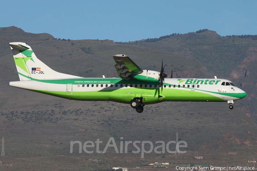 Binter Canarias ATR 72-500 (EC-JQL) | Photo 155297