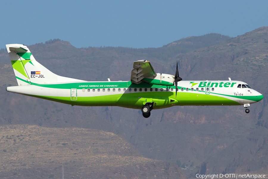 Binter Canarias ATR 72-500 (EC-JQL) | Photo 261892