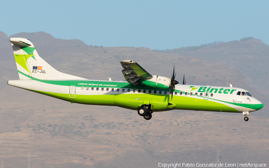 Binter Canarias ATR 72-500 (EC-JQL) | Photo 339954