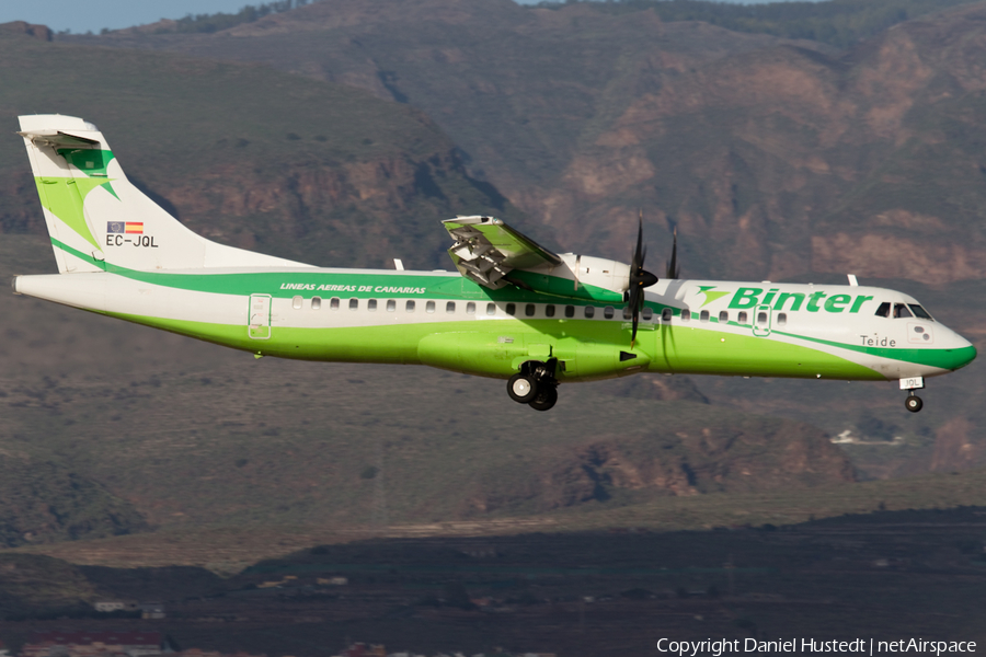 Binter Canarias ATR 72-500 (EC-JQL) | Photo 412455