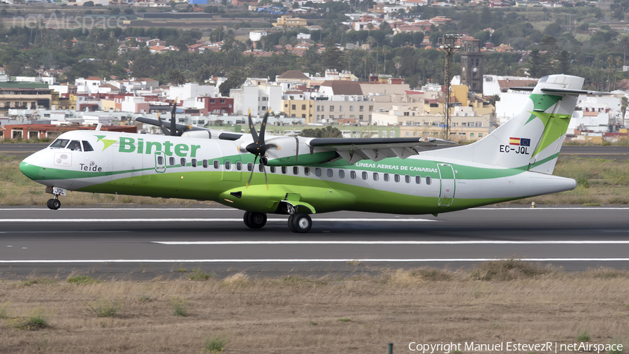 Binter Canarias ATR 72-500 (EC-JQL) | Photo 396974