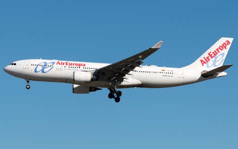 Air Europa Airbus A330-202 (EC-JQQ) at  Madrid - Barajas, Spain